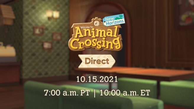 Animal Crossing New Horizons Direct live stream