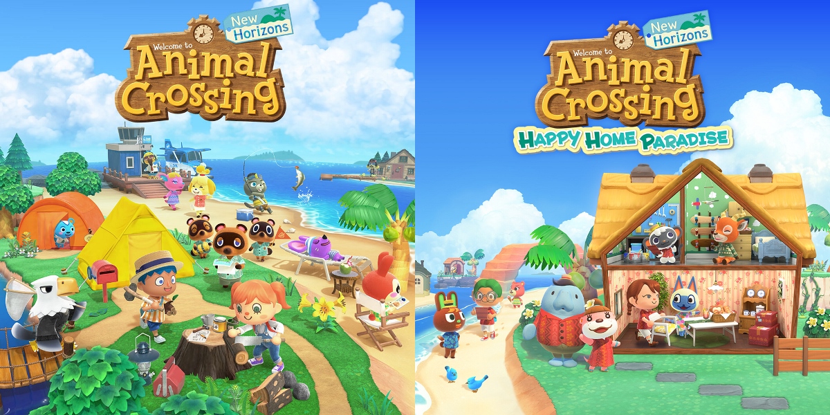 Animal crossing shop on 2 switches