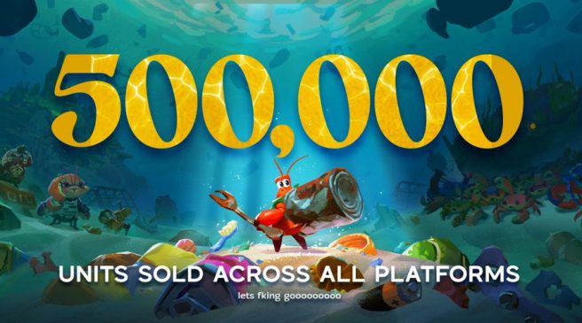 Another Crab's Treasure sales 500000