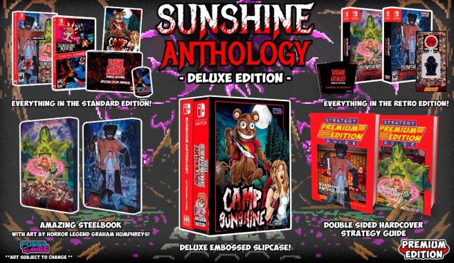 Anuchard, Lonesome Village, Sunshine Anthology Switch physical releases