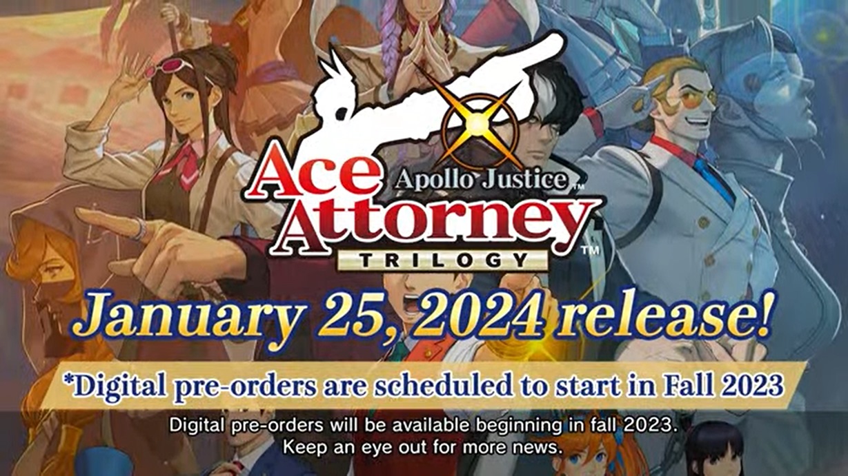 Apollo Justice Ace Attorney Trilogy Announcement Trailer