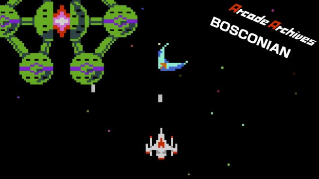 Arcade Archives Bosconian gameplay