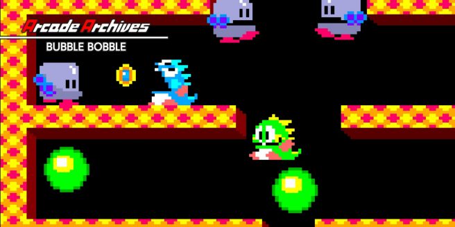 Arcade Archives Bubble Bobble gameplay