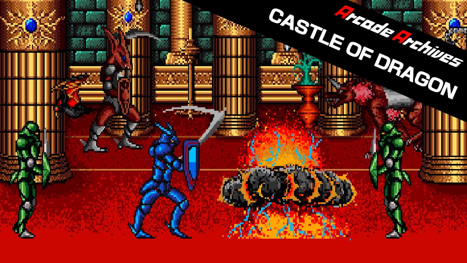 Arcade Archives Castle of Dragon gameplay