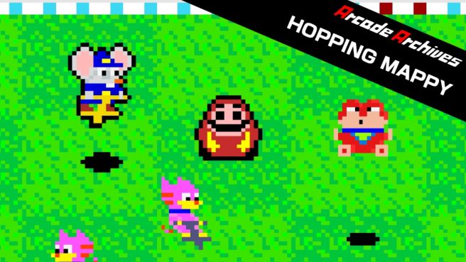 Arcade Archives Hopping Mappy gameplay