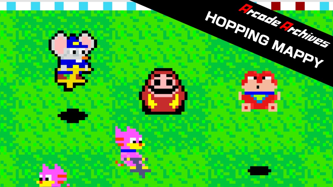 Arcade Archives Hopping Mappy Gameplay