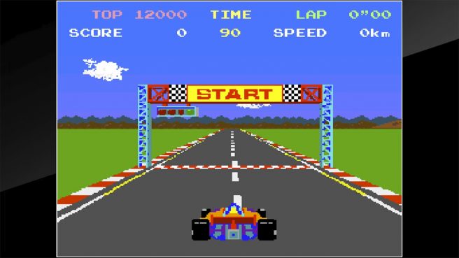 Arcade Archives Pole Position gameplay