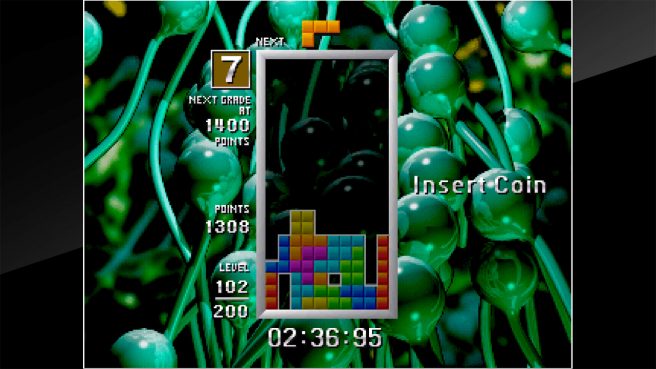 Arcade Archives Tetris The Grand Master gameplay