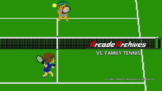 Arcade Archives Vs. Family Tennis