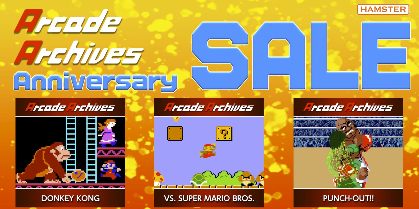 Arcade Archives anniversary sale live on the Switch eShop