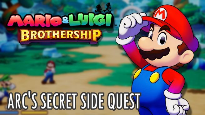 Arc's Secret side quest Mario & Luigi Brothership