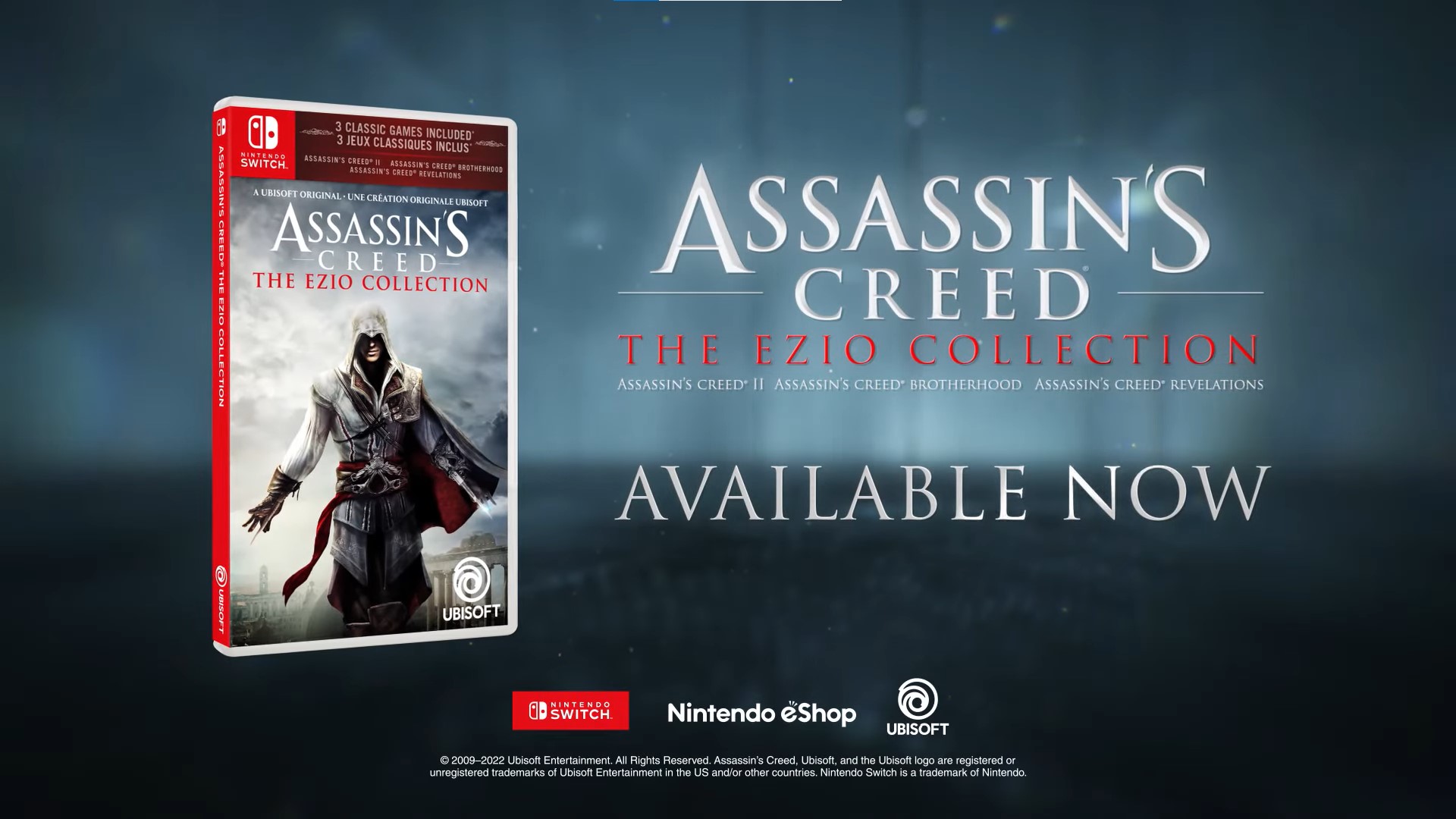 Assassin's Creed: The Ezio Collection coming to Switch on February