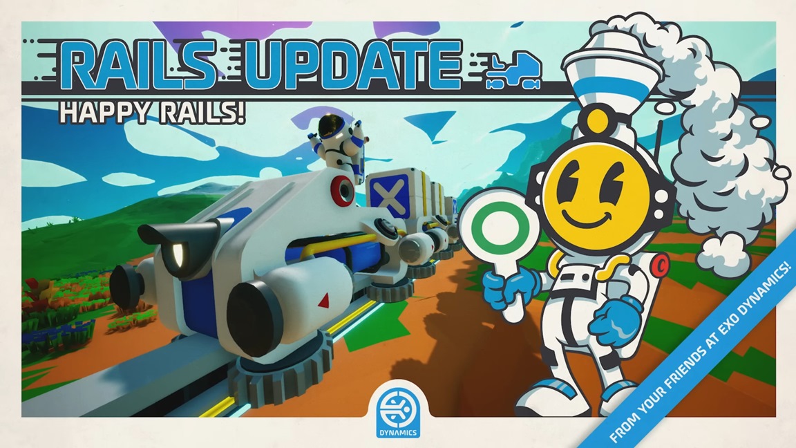 Astroneer “Rails” update (version 1.25.147.0) patch notes