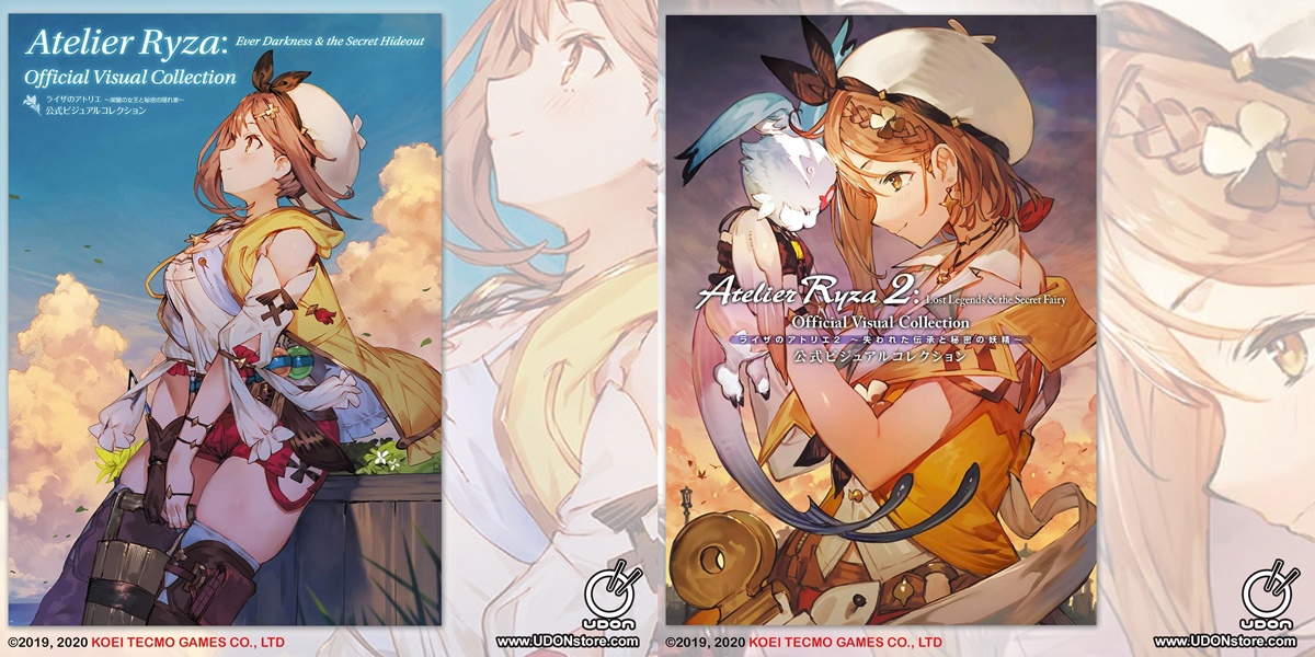 Atelier Ryza 1 and 2 Official Visual Collection releasing Spring 2023