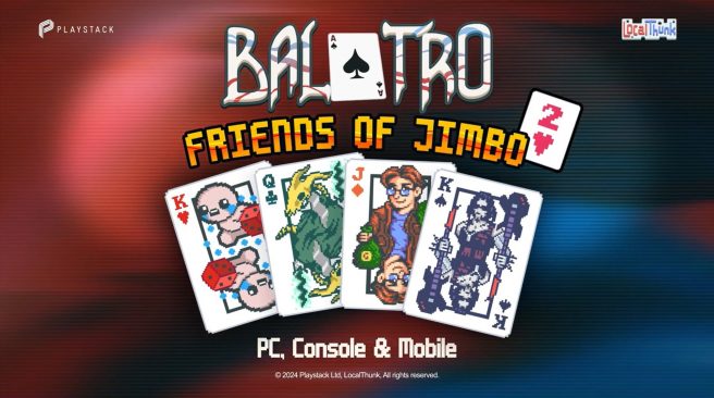 Balatro Friends of Jimbo (Pack 2) DLC