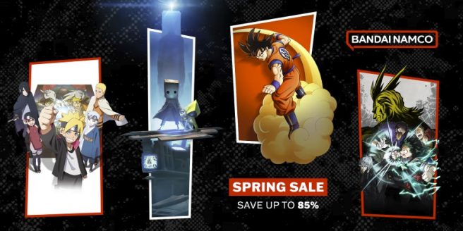 Bandai Namco 2022 Spring Sale Switch eShop