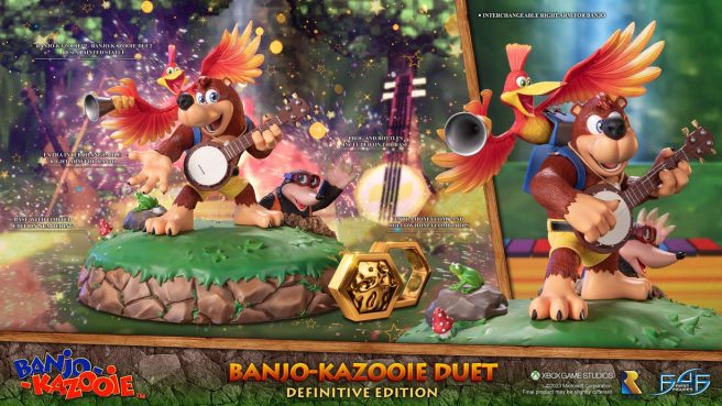 Banjo-Kazooie Duet statue