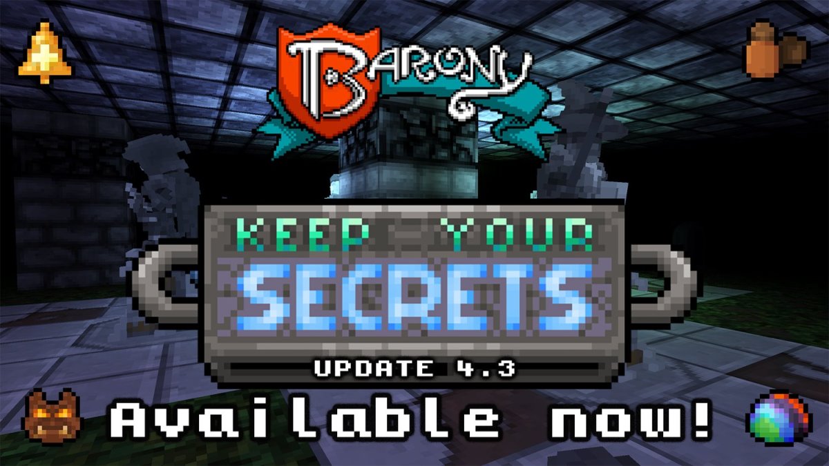 Barony Keep Your Secrets update 4.3