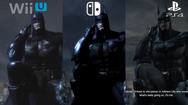 Batman Arkham Trilogy graphics comparison