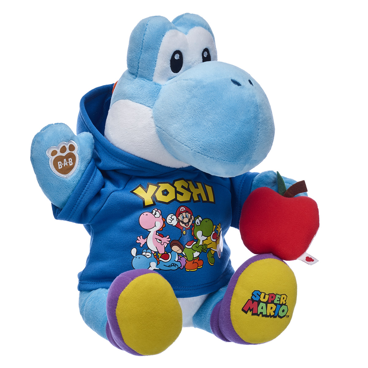 blue yoshi plush