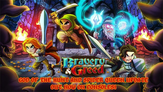 Bravery and Greed "God of the Hunt" and "Spider Queen" update