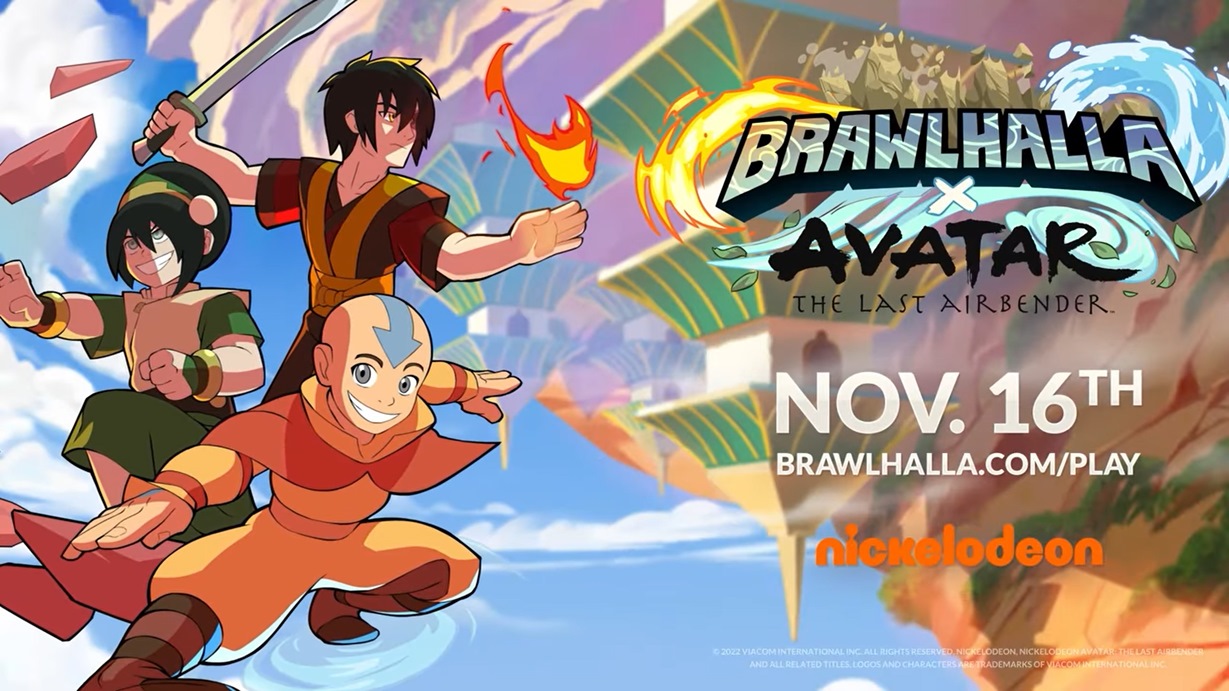 Brawlhalla reveals Avatar: The Last Airbender collaboration