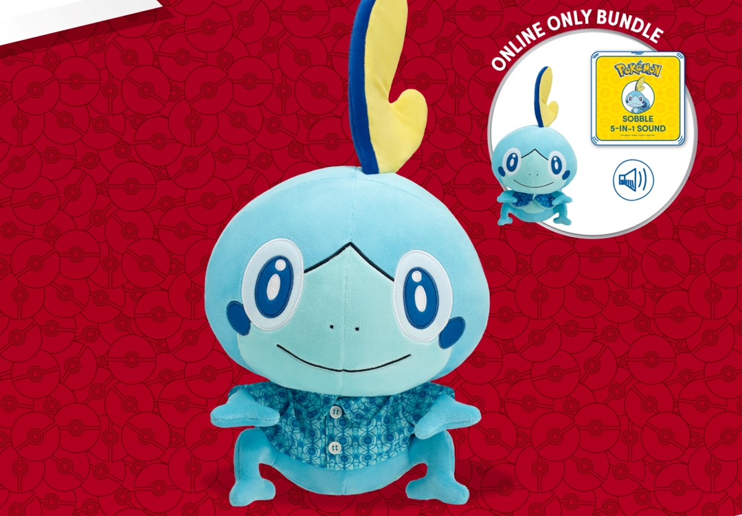 Sobble pokemon plush deals