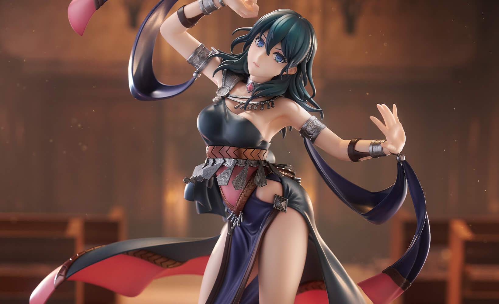 New Fire Emblem: Three Houses Female Byleth Dancer Figure Announced by INTELLIGENT SYSTEMS