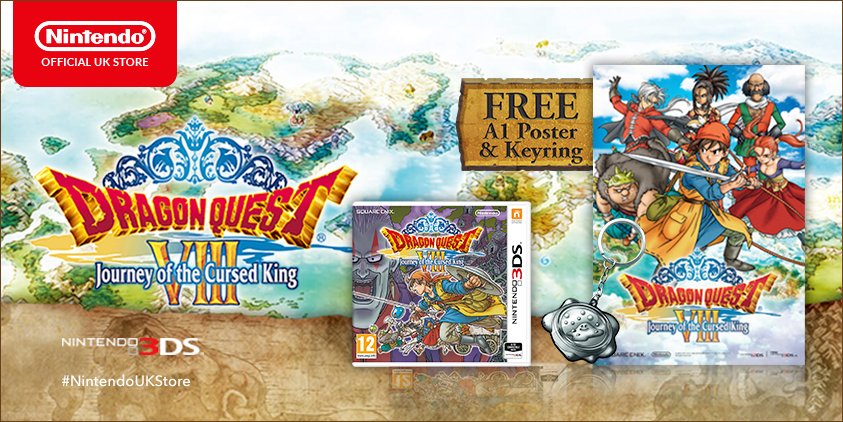 Dragon Quest VIII: Journey of the Cursed King Launch Trailer