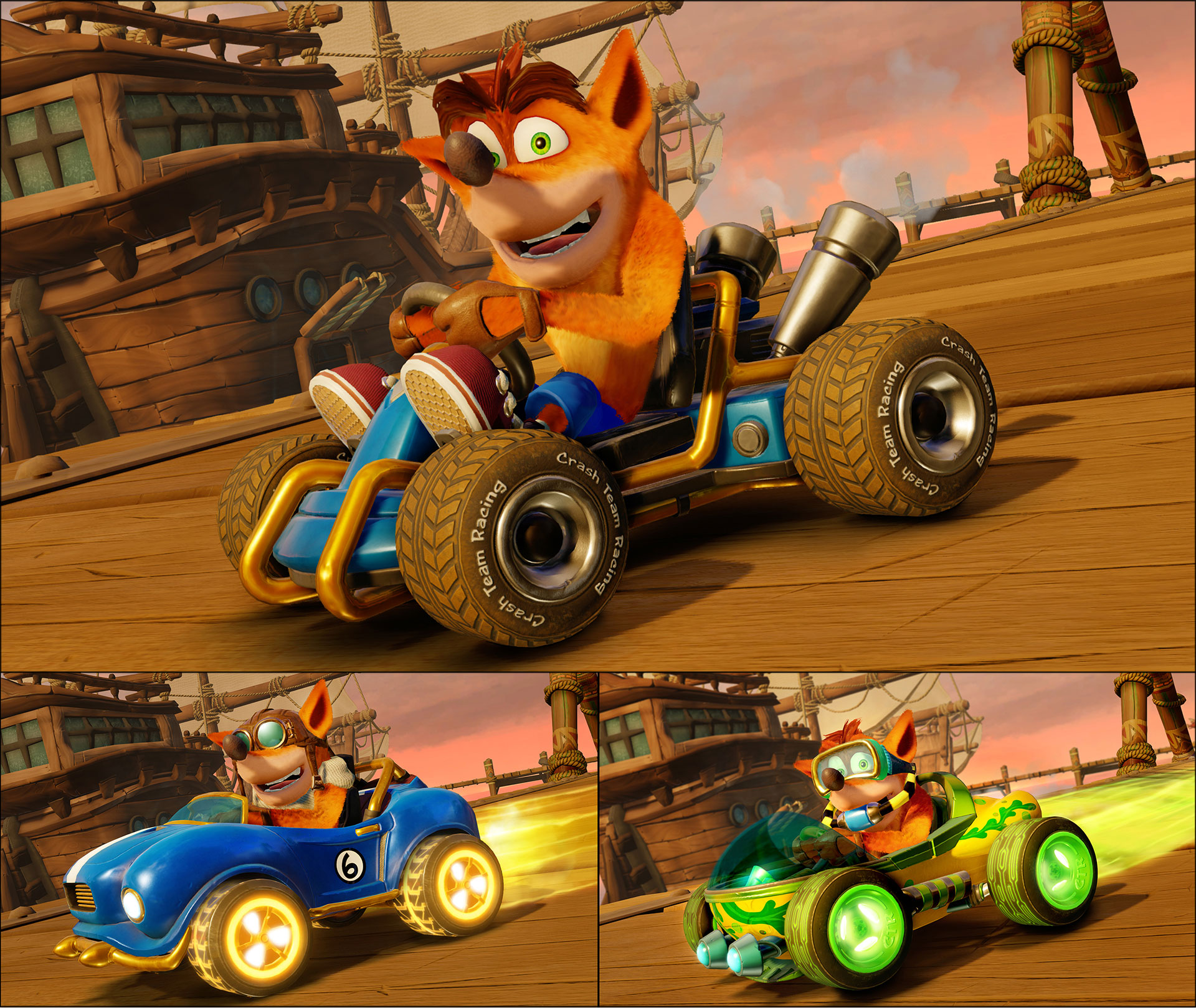 Crash Team Racing Nitro-Fueled details character types, more on  customization