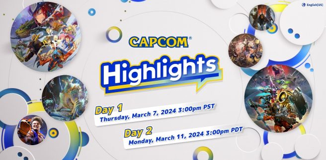Capcom Highlights digitales Event