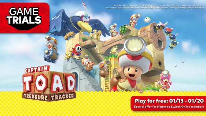 Captain Toad Switch Online Game Trial