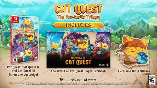 Cat Quest The Fur-tastic Trilogy physical