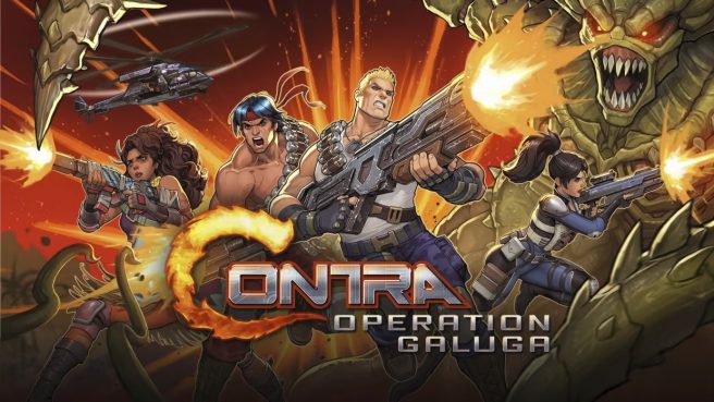 Contra Operation Galuga characters