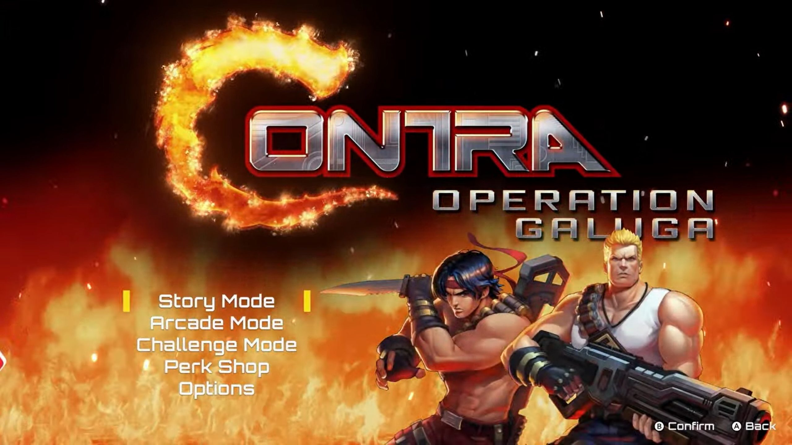 Konami and WayForward announce Contra: Operation Galuga for Switch