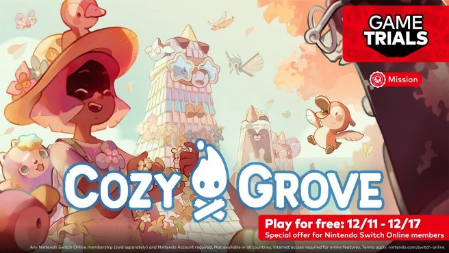 Cozy Grove Nintendo Switch Online Game Trial