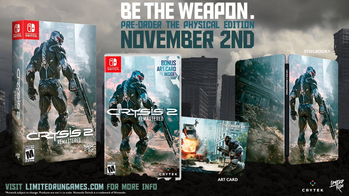 Crysis nintendo switch clearance release date