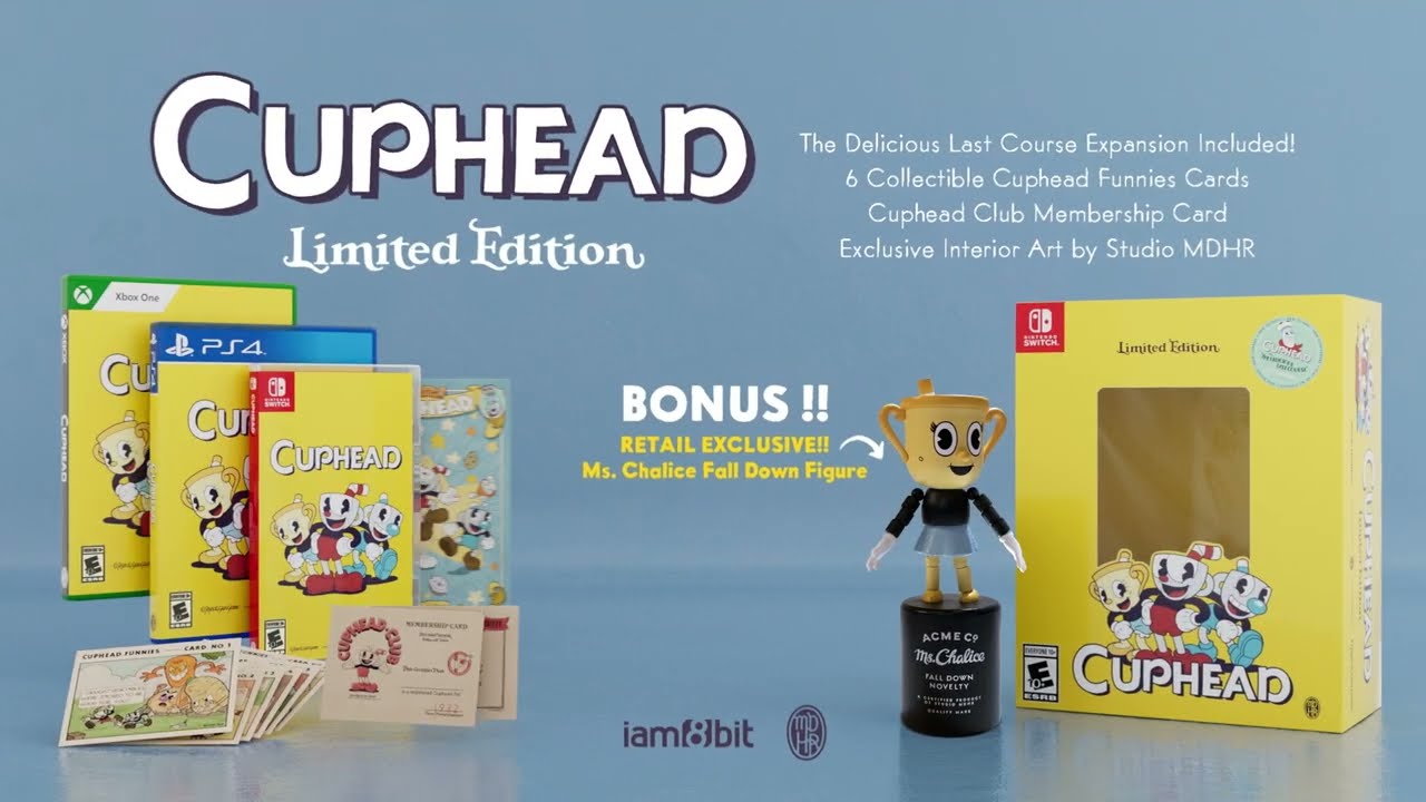 Cuphead physical edition launches December 6 - Gematsu