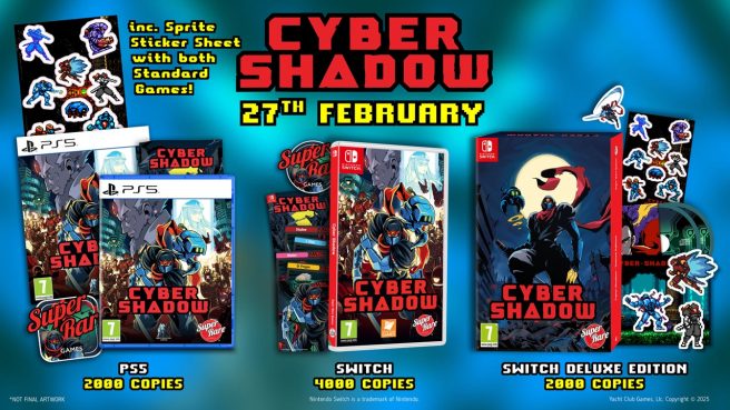 Cyber Shadow physical