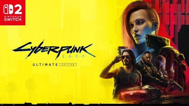 Cyberpunk 2077 Nintendo Switch 2 cartridge