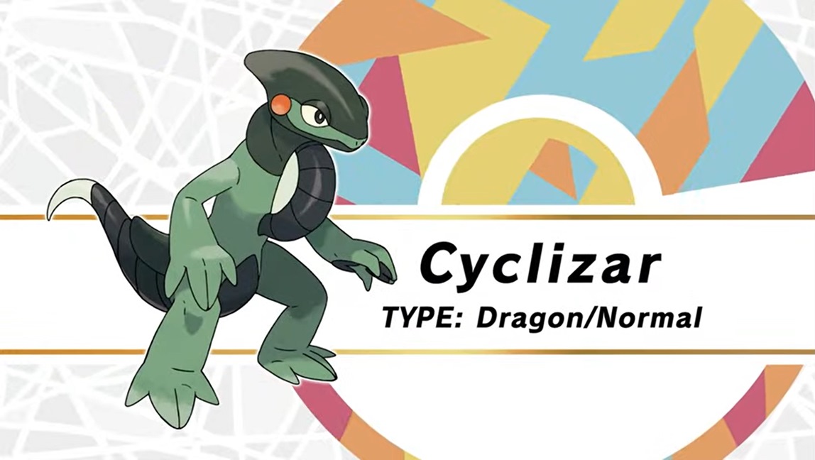 Cyclizar revealed for Pokemon Scarlet and Pokemon Violet