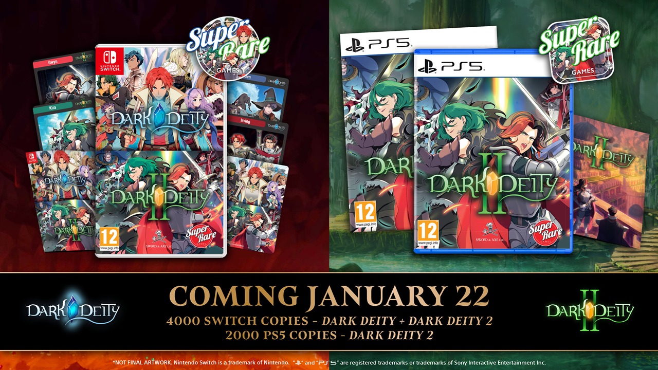 Dark Deity 1 and 2 physical