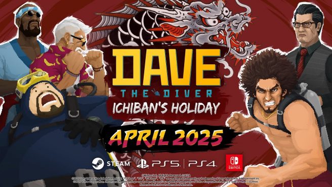 Dave the Diver Ichiban's Holiday DLC