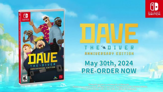 Dave the Diver physical