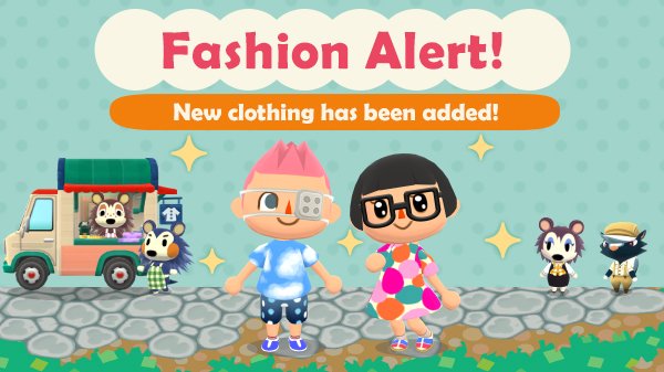 Animal Crossing Pocket Camp New Clothing Addition 4 24 18