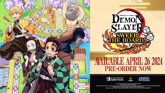 Demon Slayer Kimetsu no Yaiba - Sweep the Board release date