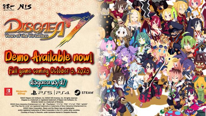 Demostración de Disgaea 7