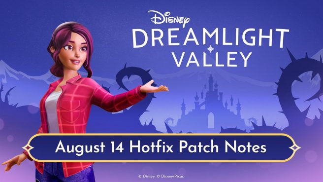 Disney Dreamlight Valley August 14 update