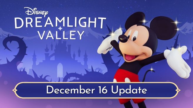 Disney Dreamlight Valley December 16 update