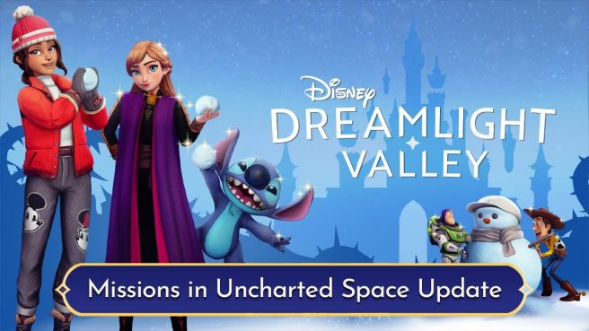 Disney Dreamlight Valley Missions in Uncharted Space content update